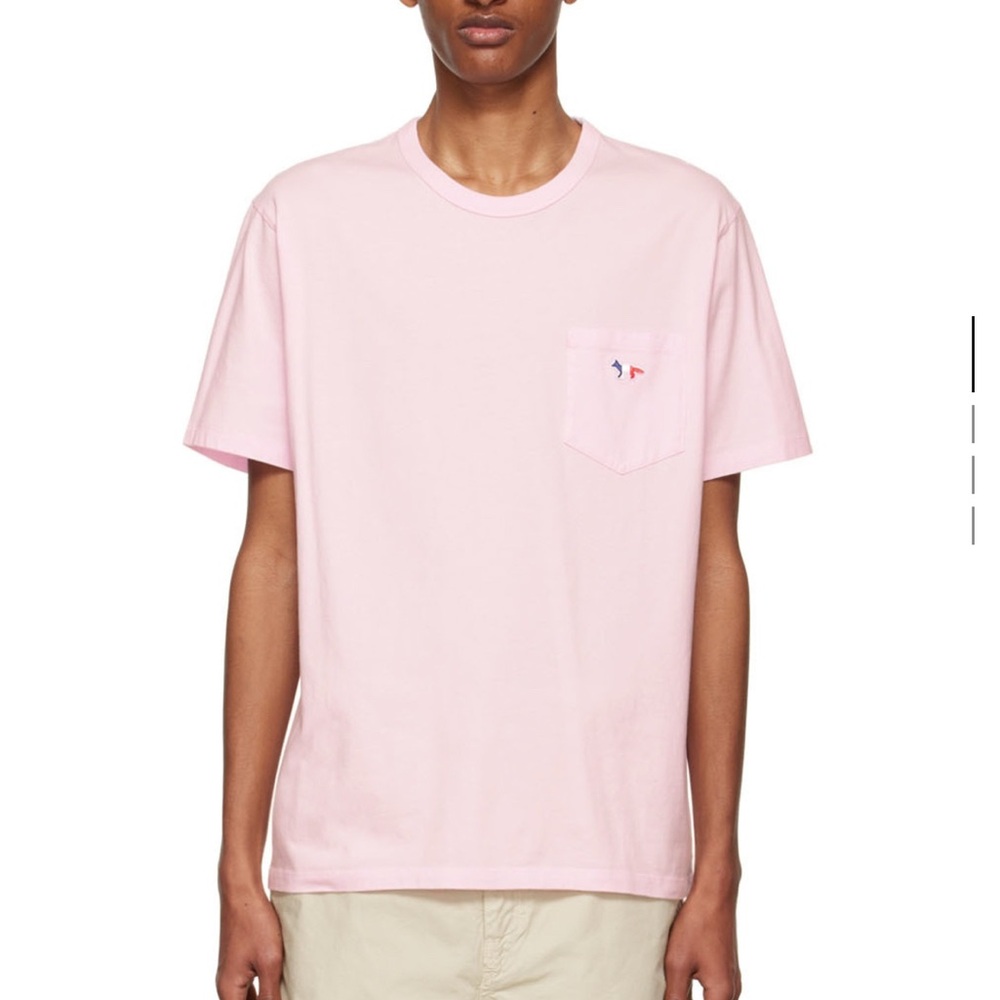 Maison Kitsuné Pink Fox T-Shirt
